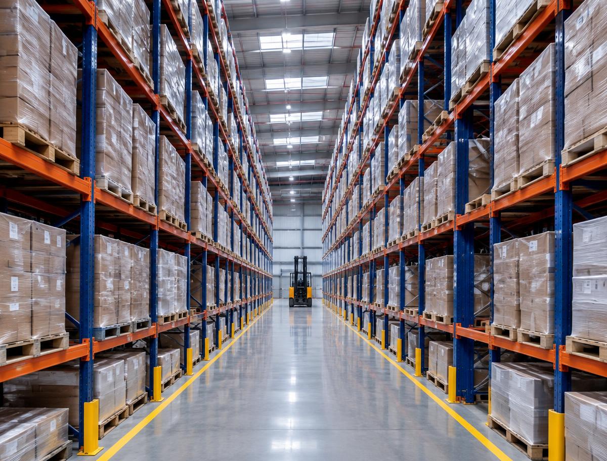 Pallet and racked storage available through the OLAA partner network